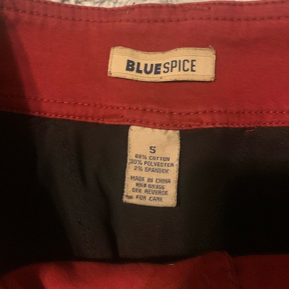 Deep Red Skinny Jeans - Picture 3 of 5